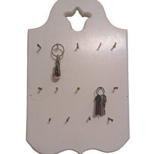 Vintage Wall Key Rack or Jewelry Storage